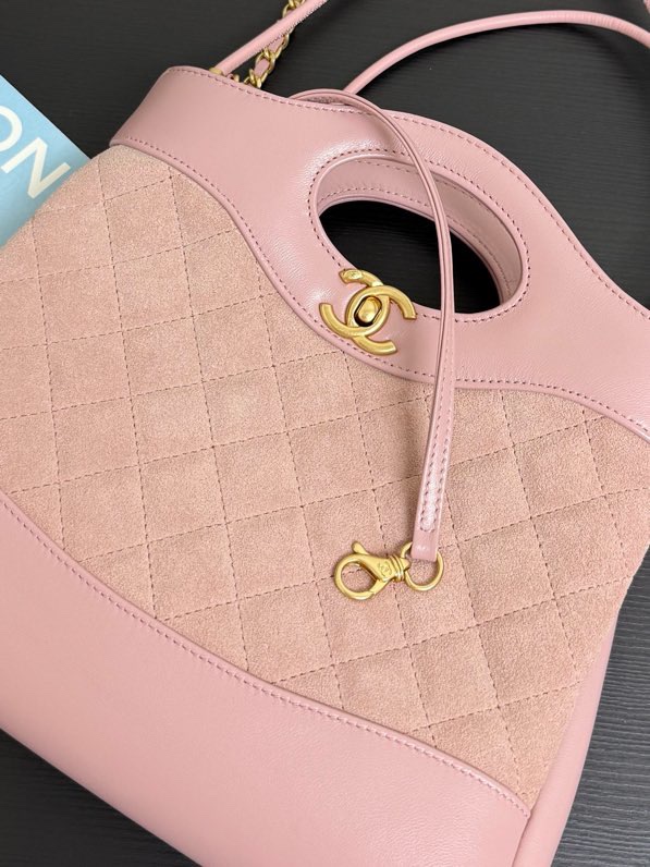 Chanel 31 Mini Tote Pink 5