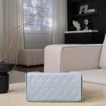 Chanel 25 Small Bag Sky Blue - fake chanel 25 small sky blue detail 2