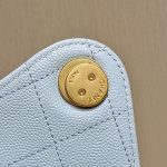 Chanel 25 Medium Bag Sky Blue - fake chanel 25 sky blue detail 5