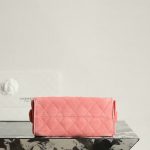 Chanel 25 Mini Bag Suede Rose - chanel 25 suede rose replica detail 2