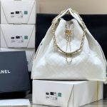 Chanel 25 Medium Bag White - chanel 25 medium white replica front view