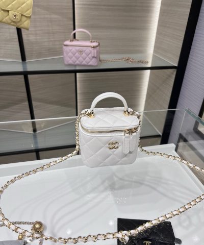 Chanel Mini Vanity White