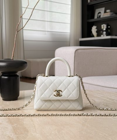 Chanel Coco -kahva pieni valkoinen