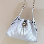 white (2) Chanel 25 Small Bag White - chanel 25 flap dupe detail 2