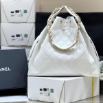 Chanel 25 Medium Bag White - chanel 25 medium white replica detail 7