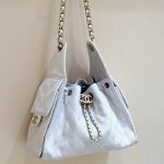white (9) Chanel 25 Small Bag White - chanel 25 flap dupe detail 9