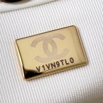 white2 Chanel 24S 31 Nano Tote Bag White - fake chanel nano tote white detail 1