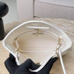 white4 Chanel 24S 31 Nano Tote Bag White - fake chanel nano tote white detail 3