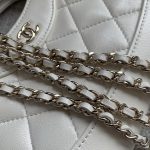 white8 Chanel 24S 31 Nano Tote Bag White - fake chanel nano tote white detail 7