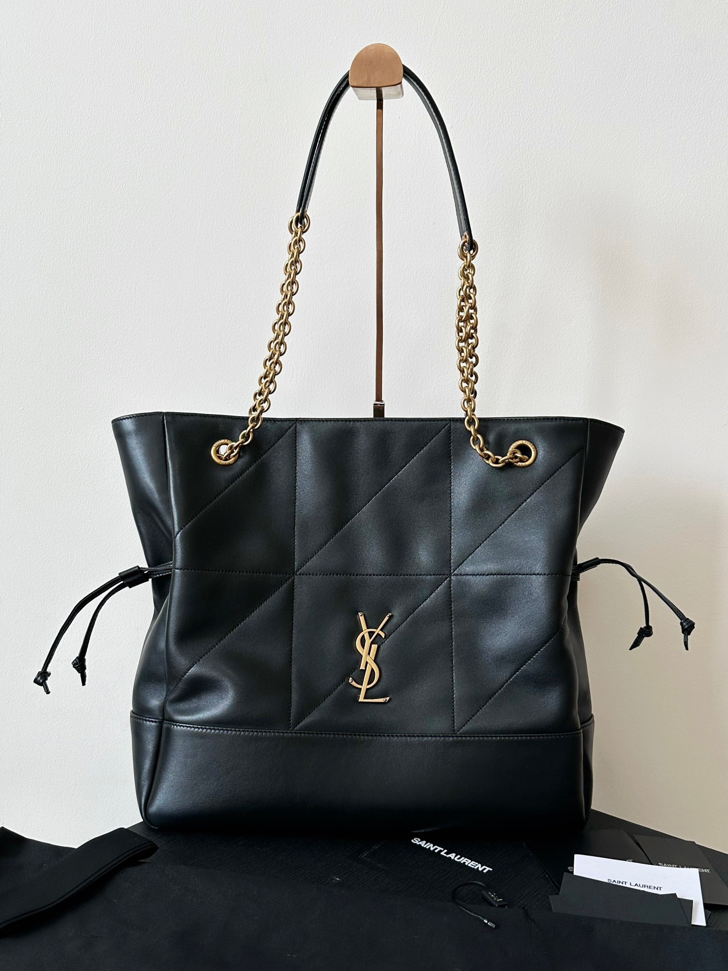 Replica YSL Jamie Shopping Black 1 Replica YSL Jamie Shopping Black