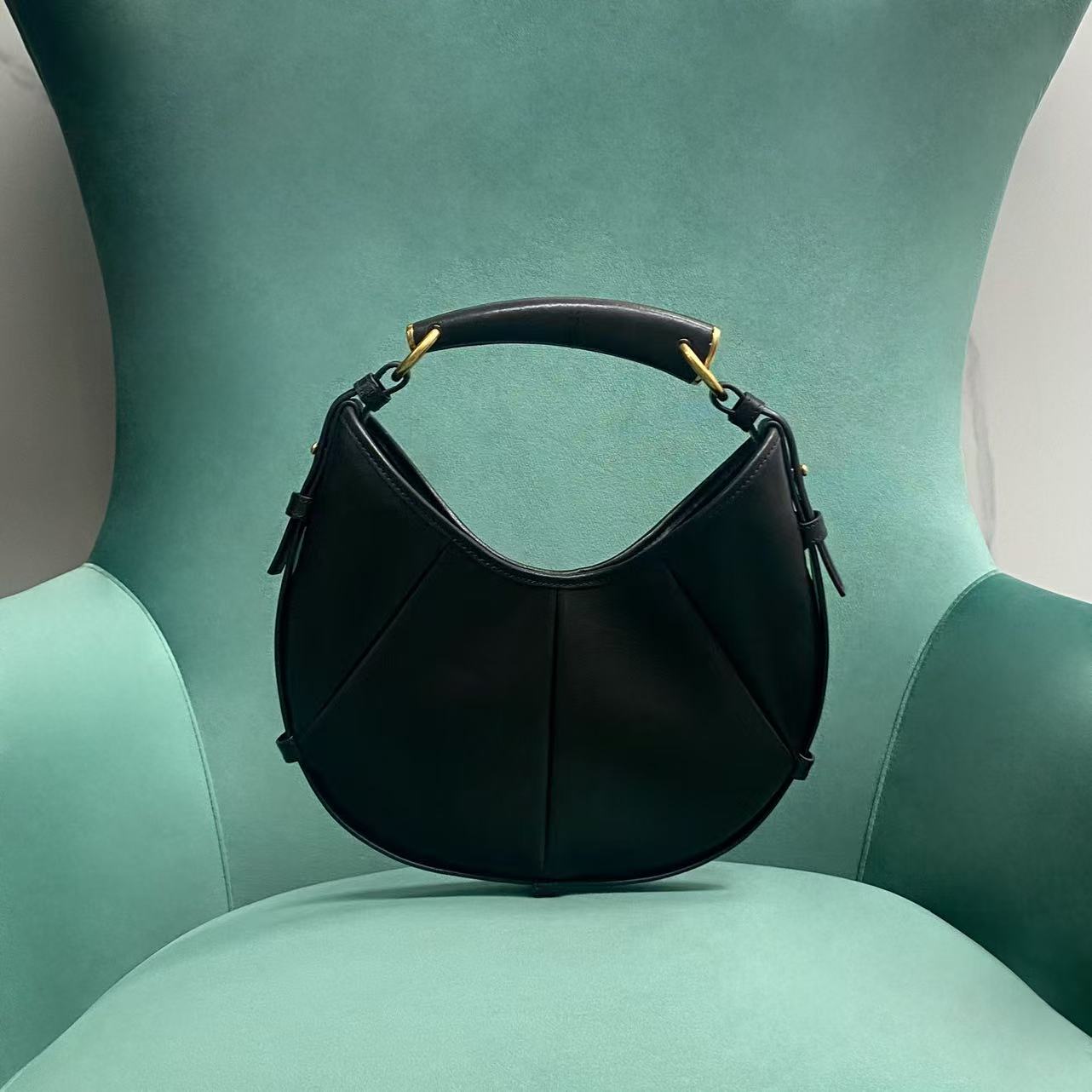 Replica YSL Mombasa Small Black 1 Replica YSL Mombasa Small Black