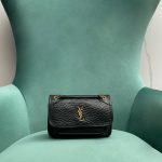 Replica YSL Niki Black Mini