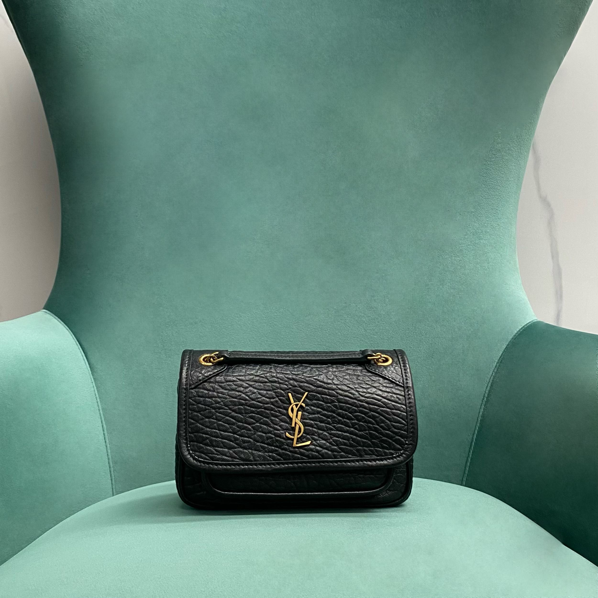 Replica YSL Niki Black Mini 1 Replica YSL Niki Black Mini