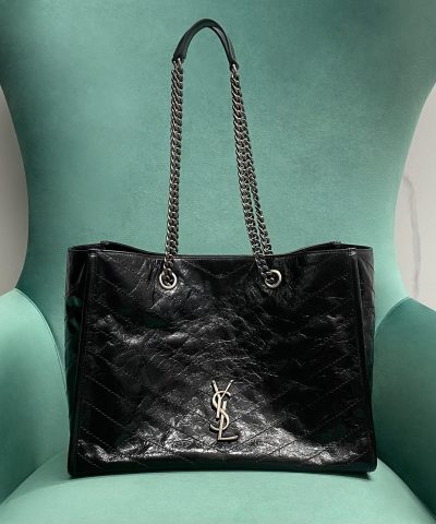 Replica YSL Niki Shopping Medium Black