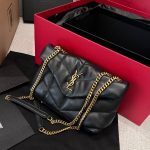 Replica YSL Toy Puffer Black
