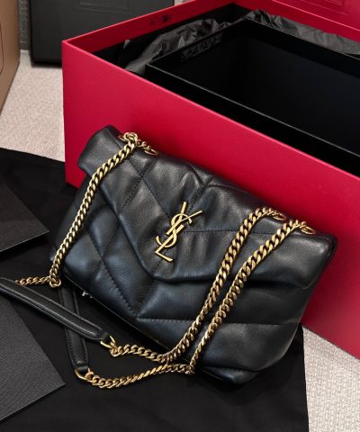 Replica YSL Toy Puffer Black