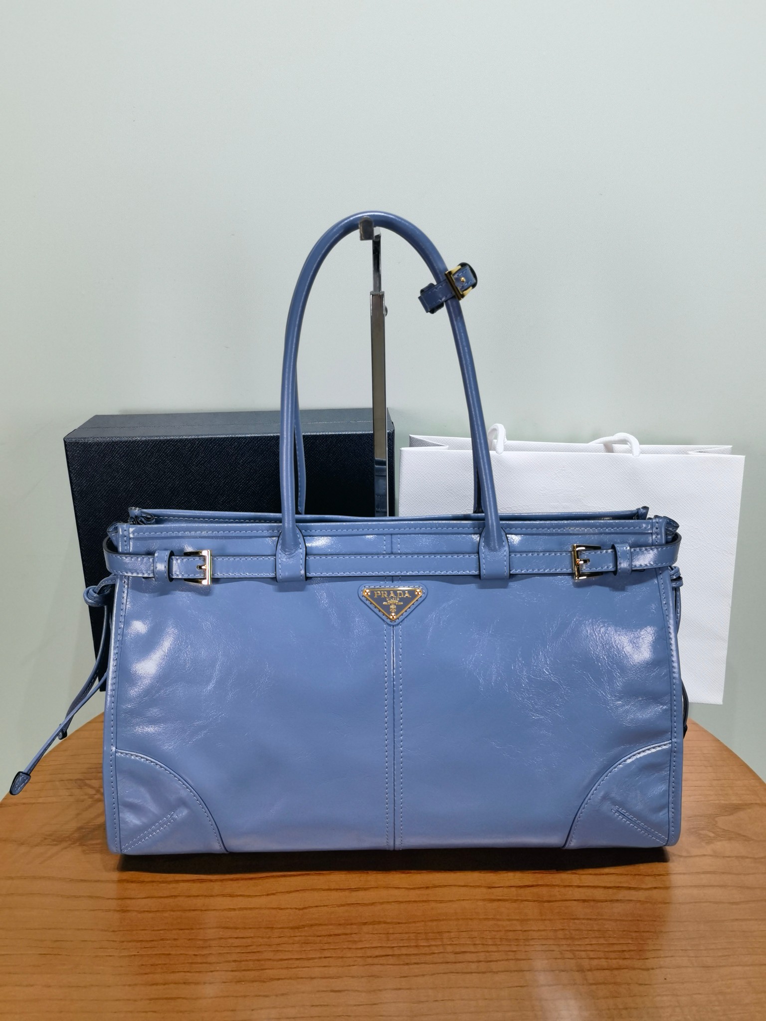 Prada Bonnie Large baby blue 2 replica