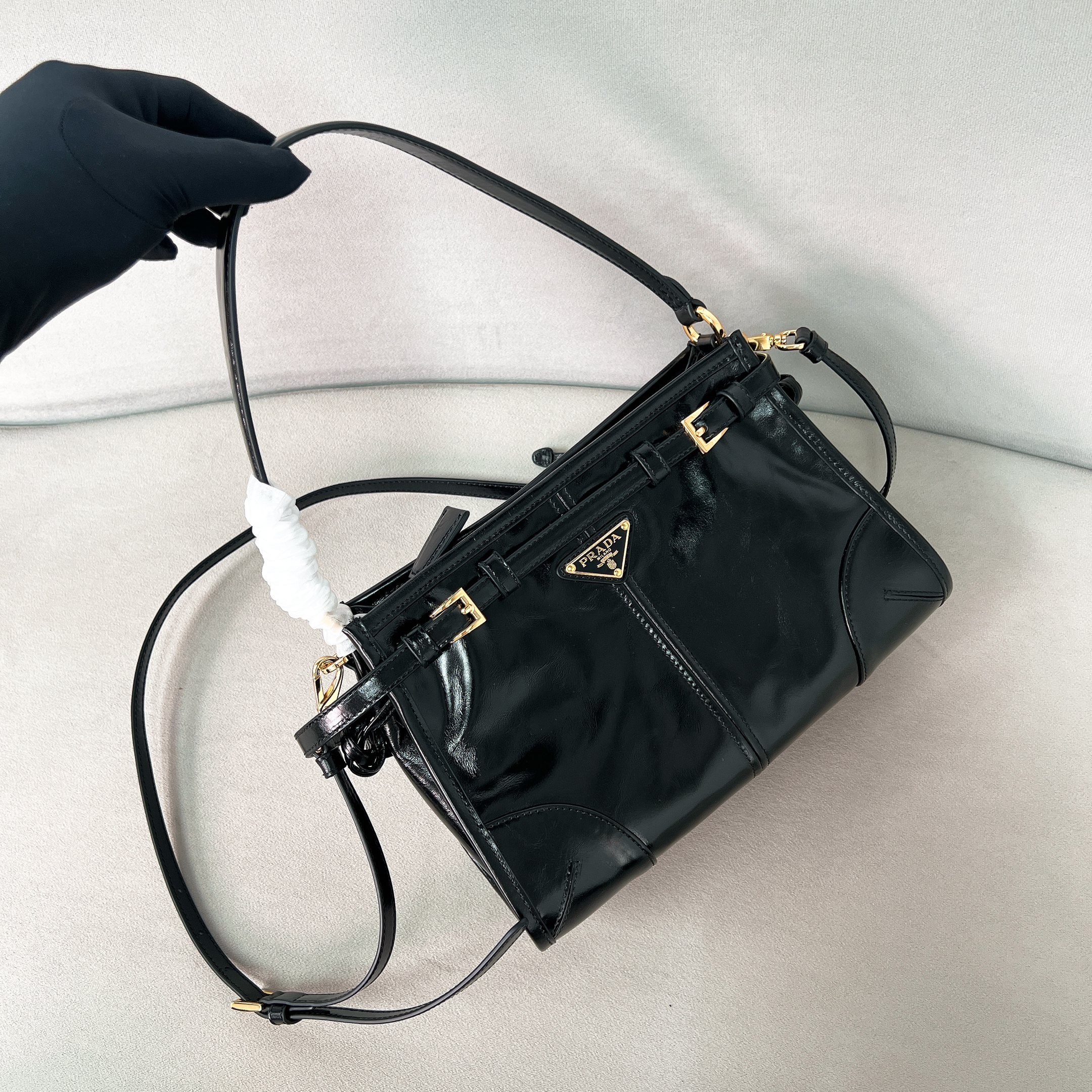 Prada Bonnie Small Bag Replica Bag - Detail Shot