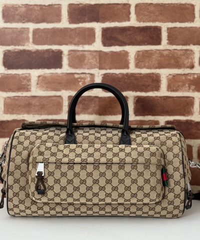 Gucci Medium GG Duffle Bag Replica - Front View