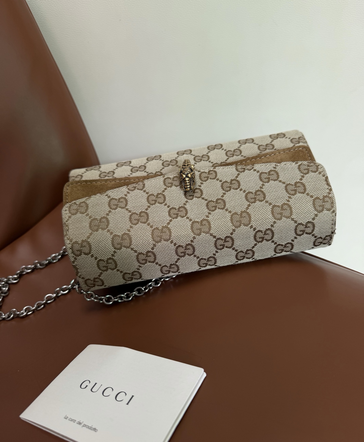 beige-11.jpg Gucci Small Dionysus Replica - Hardware Detail