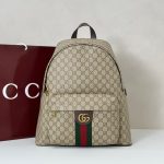 Gucci Ophidia Medium Backpack Replica - Logo Close-up
