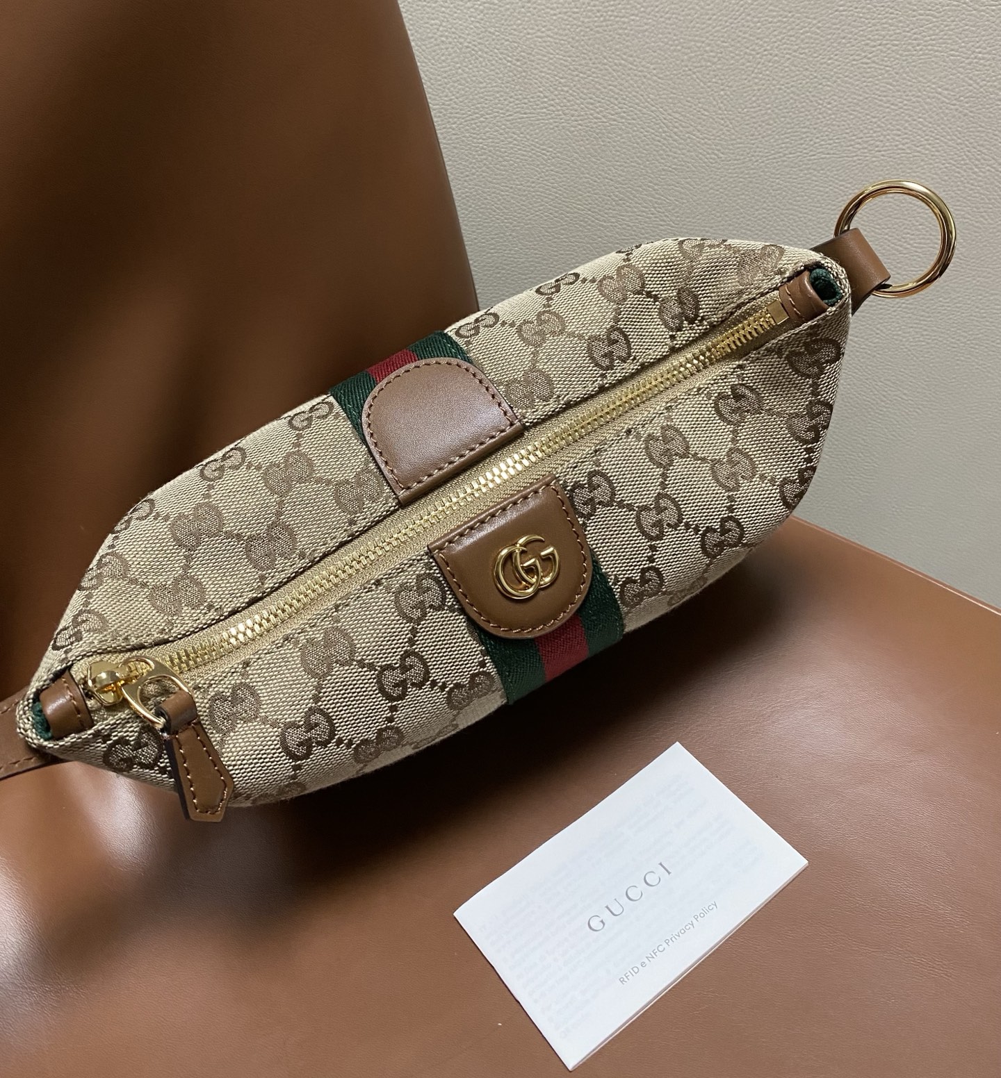 beige-8.jpg Gucci Vanity Small Replica - Side View