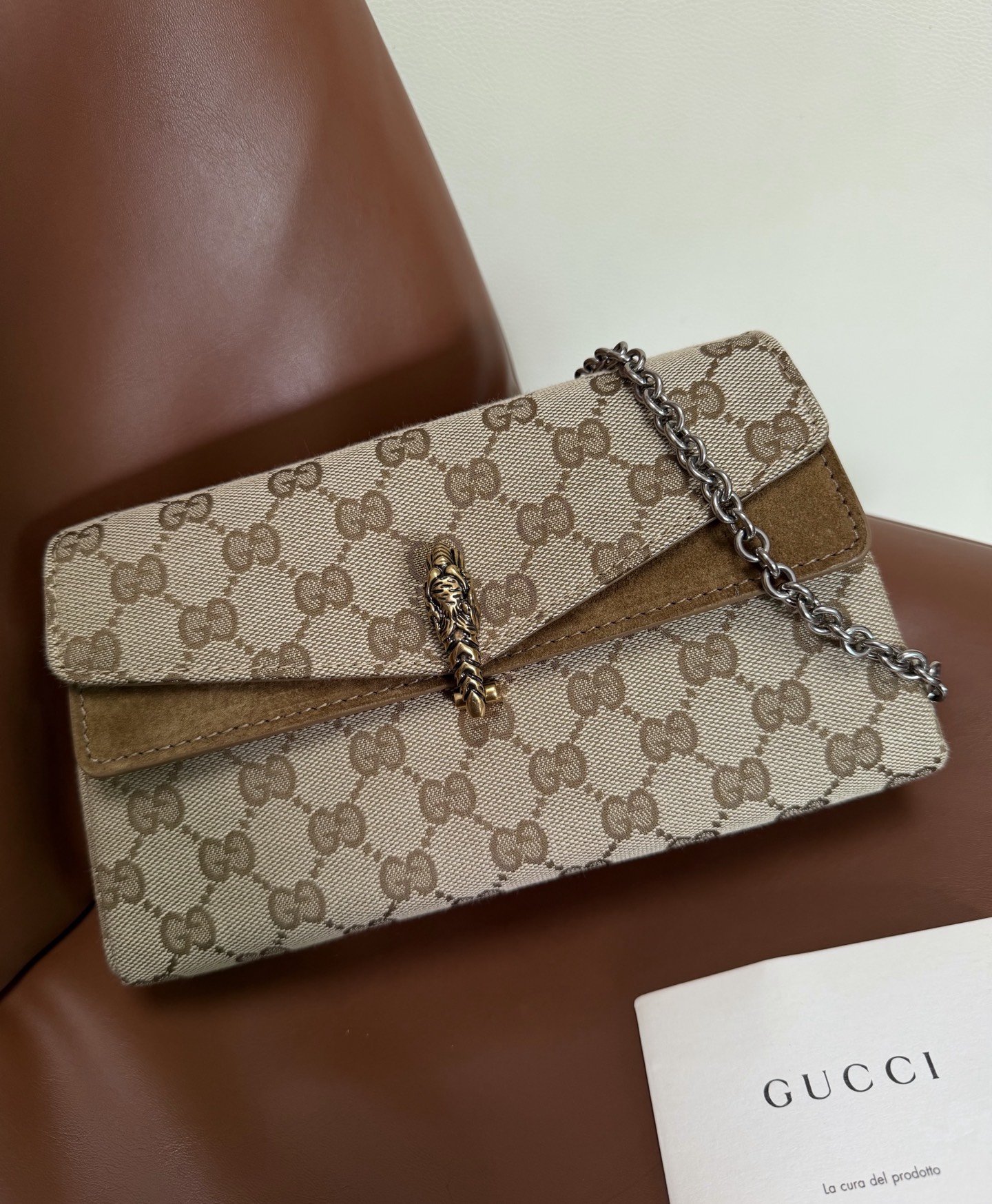 beige-9.jpg Gucci Small Dionysus Replica - Back View