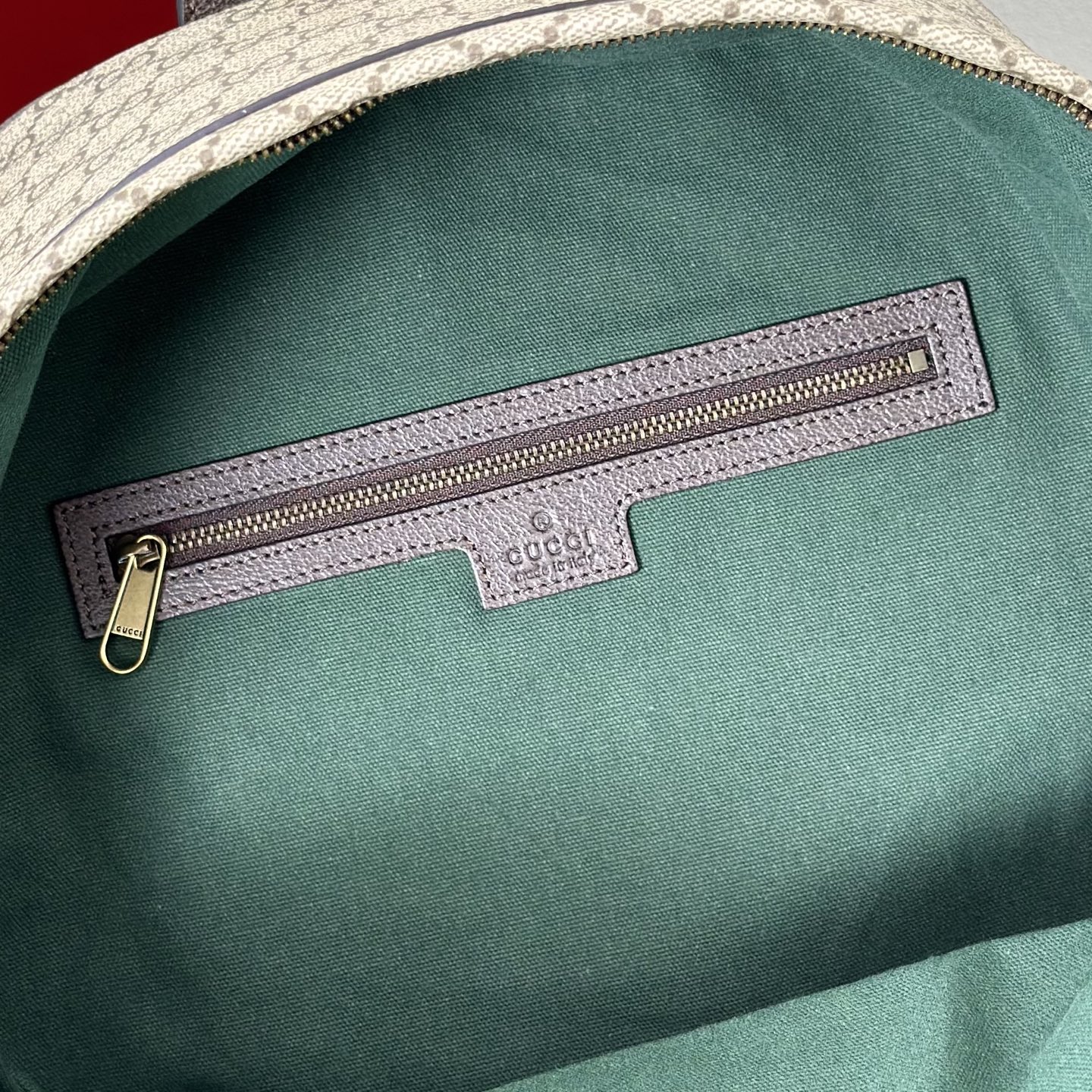 beige-9.jpg Gucci Ophidia Medium Backpack Replica - Back View
