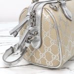 beige-and-silver-9.jpg Gucci Boston Small Replica - Back View