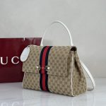 Gucci Paparazzo Large Beige And White 3 Gucci Paparazzo Large Replica Beige And White