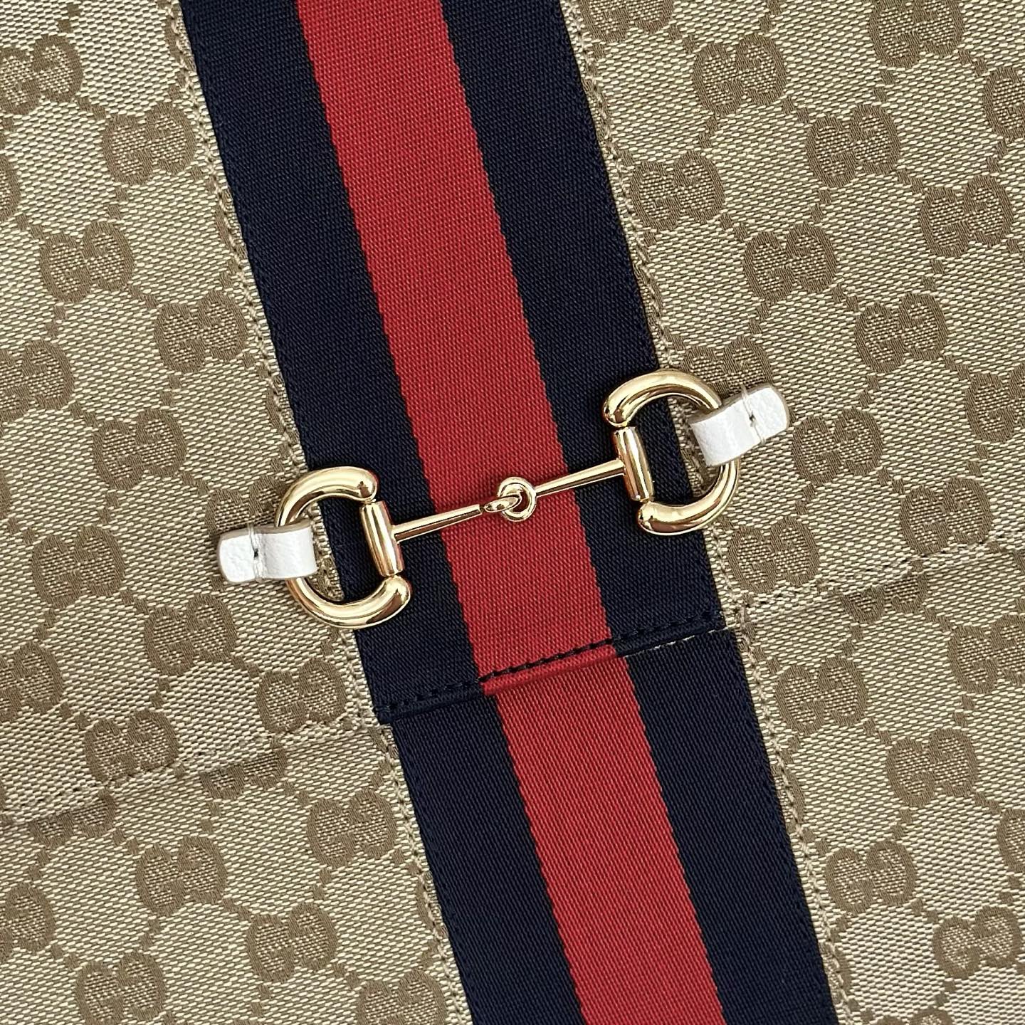 Gucci Paparazzo Large Beige And White 5 Gucci Paparazzo Large Replica Beige And White