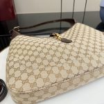Gucci Jackie 1961 Large Beige Canvas 3 Gucci Jackie 1961 Large Replica Beige Canvas