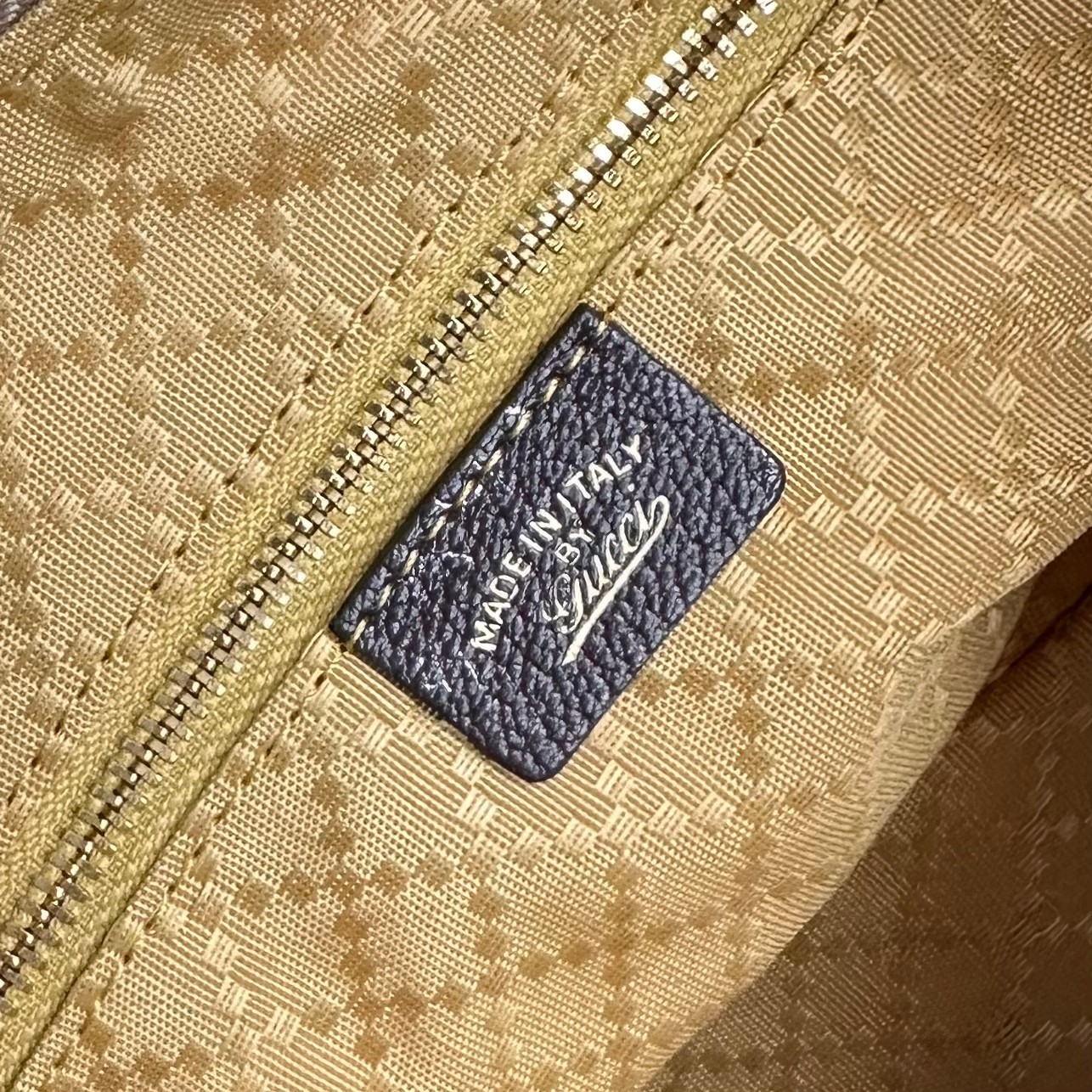 beige-canvas-4.jpg Gucci Brera Small Crossbody Bag Replica - Interior