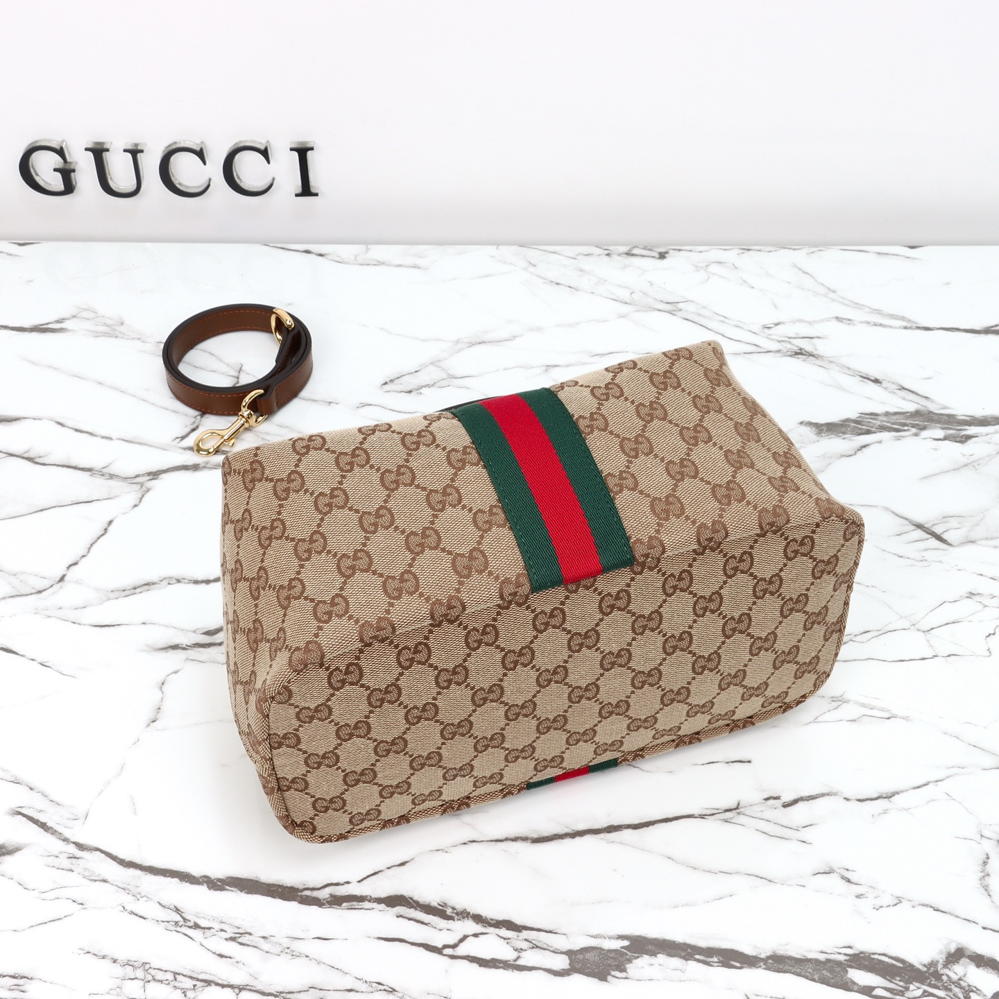 beige-canvas-4.jpg Gucci Vanity Handbag Medium Replica - Interior