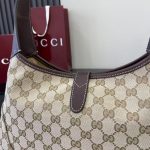 Gucci Jackie 1961 Medium Beige Canvas 5 Gucci Jackie 1961 Medium Replica Beige Canvas