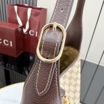 Gucci Jackie 1961 Large Beige Canvas 6 Gucci Jackie 1961 Large Replica Beige Canvas