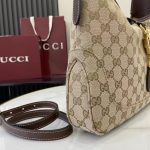 Gucci Jackie 1961 Medium Beige Canvas 7 Gucci Jackie 1961 Medium Replica Beige Canvas