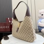 Gucci Jackie 1961 Large Beige Canvas 7 Gucci Jackie 1961 Large Replica Beige Canvas