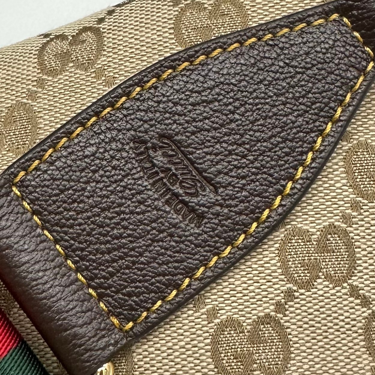 beige-canvas-9.jpg Gucci Brera Small Crossbody Bag Replica - Back View