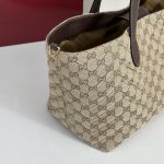 beige9.jpg Gucci GG Marmont Medium Tote Bag Replica - Back View