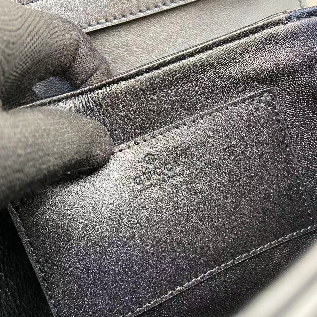 black-8.jpg Gucci Siena Small Replica - Side View