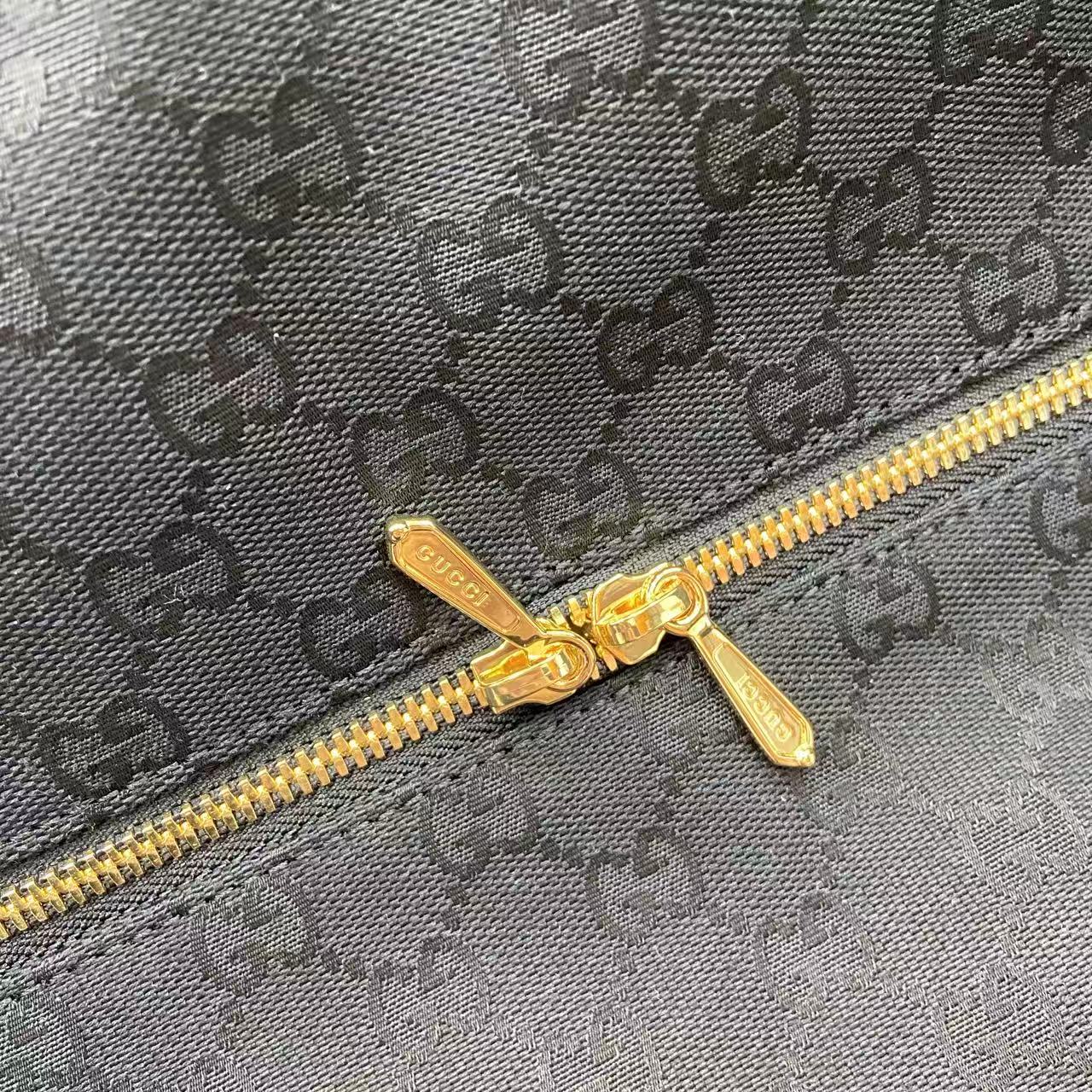 Gucci Beatrix Large Black Canvas 1 Gucci Beatrix Large Replica Black Canvas