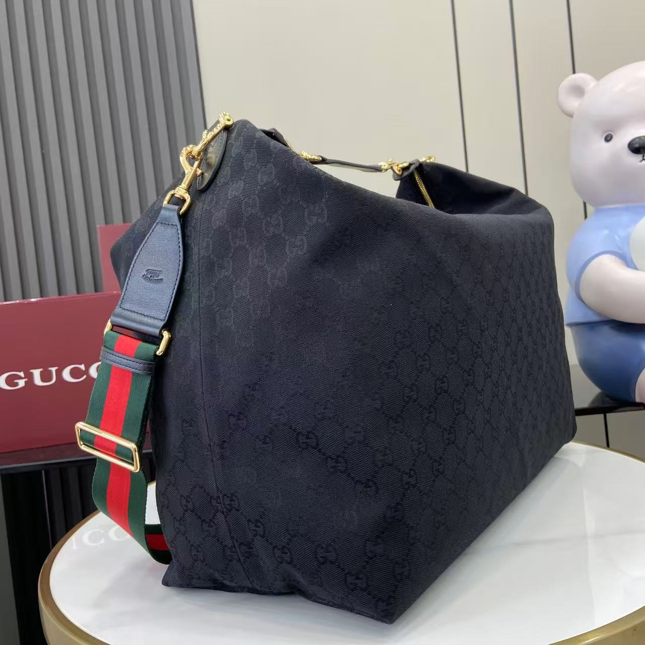 Gucci Beatrix Large Black Canvas 9 Gucci Beatrix Large Replica Black Canvas