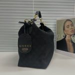 black-canvas-11.jpg Gucci Brera Medium Replica - Hardware Detail