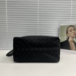 black-canvas-8.jpg Gucci Brera Medium Replica - Side View