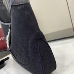 Gucci Jackie 1961 Medium Black Canvas 8 Gucci Jackie 1961 Medium Replica Black Canvas