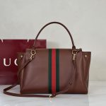 Gucci Paparazzo Large Brown Leather 1 Gucci Paparazzo Large Replica Brown Leather