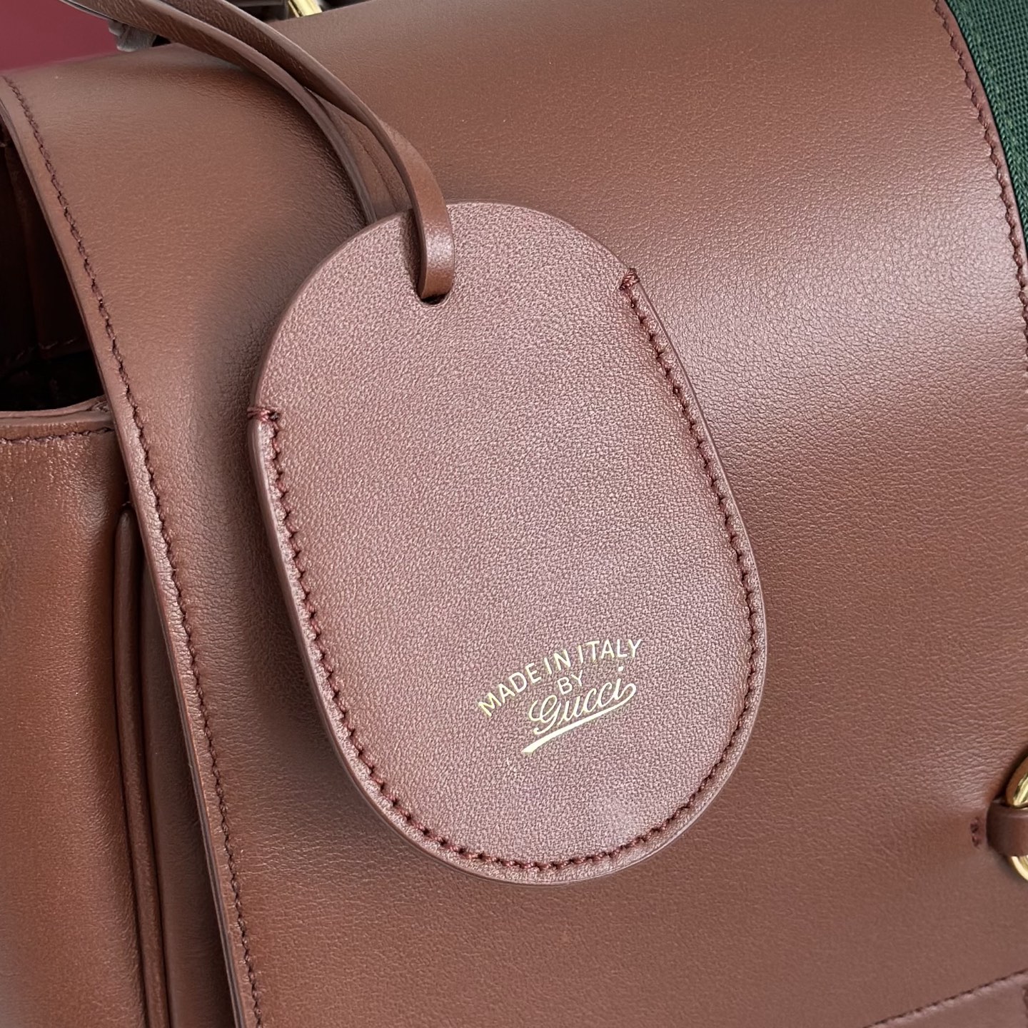 Gucci Paparazzo Large Brown Leather 4 Gucci Paparazzo Large Replica Brown Leather