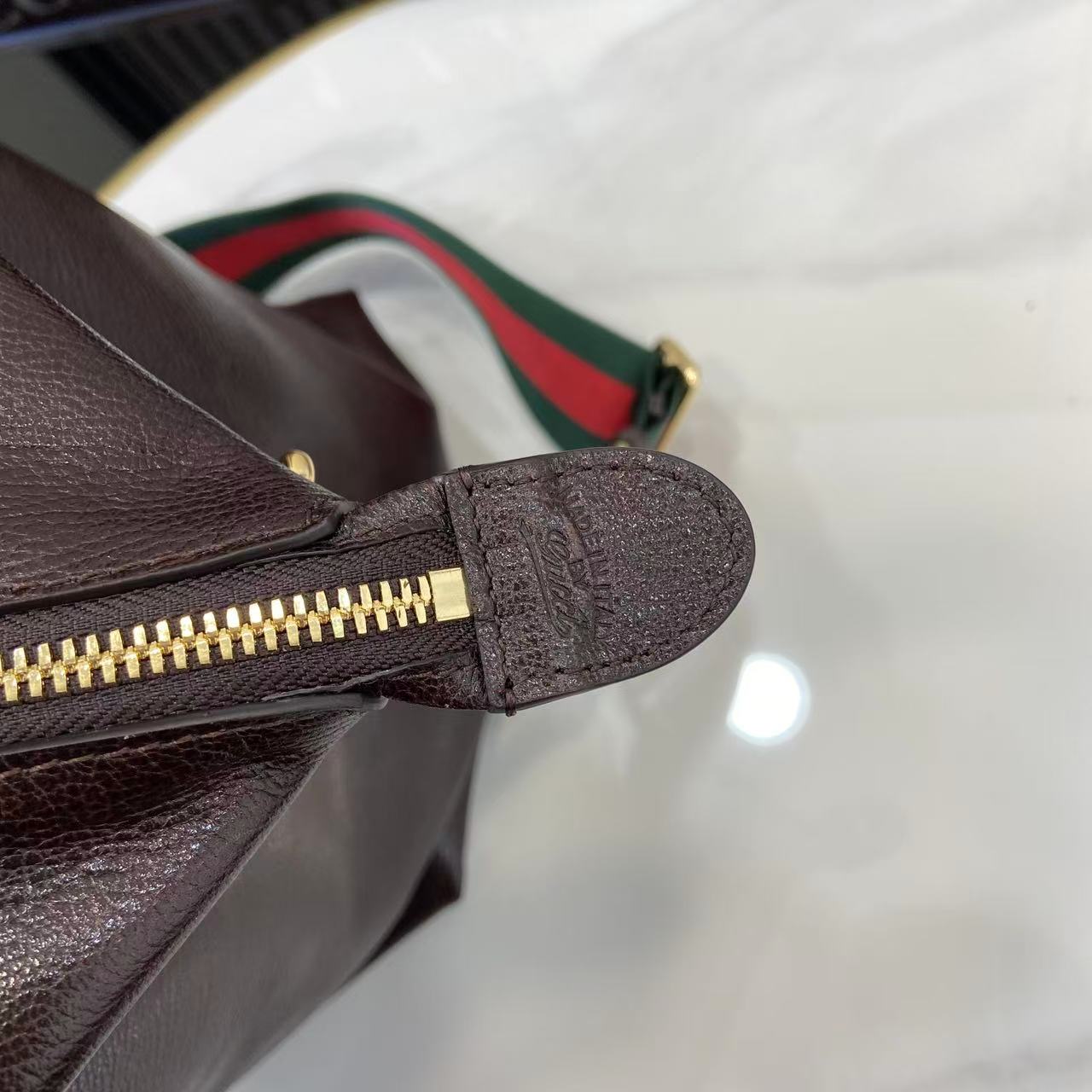 Gucci Beatrix Large Brown Leather 6 Gucci Beatrix Large Replica Brown Leather