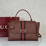 Gucci Paparazzo Large Brown Leather 6 Gucci Paparazzo Large Replica Brown Leather